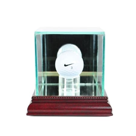 Perfect Cases Perfect Cases GLF-C Golf Ball Display Case; Cherry GLF-C